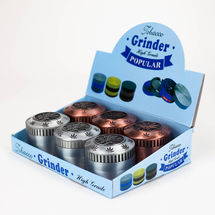 Heavy-duty 4 Part leaf Grinder Box of 6 [HX-135K]