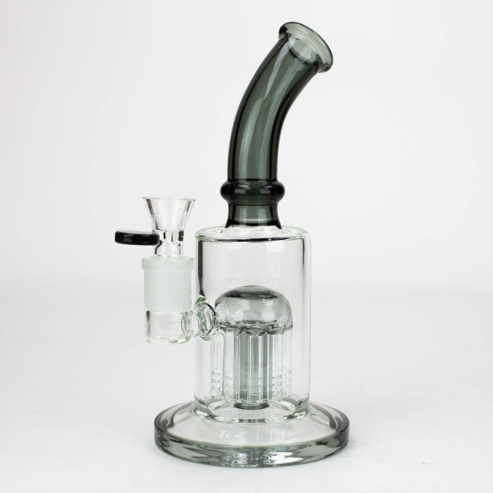 10" Glass Bubbler with 10arms perc [G18015] Glass Bong Purple Haze Smoke Inc Smoke