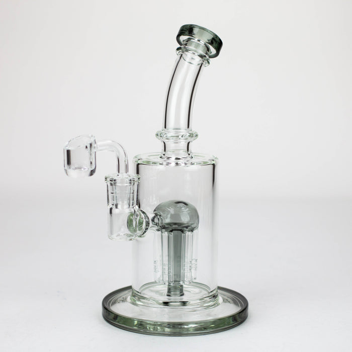 9" Dab Rig with 6 arms perc & Banger [230235] Bongs Purple Haze Smoke Inc Smoke