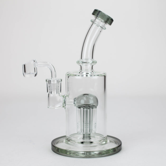 9" Dab Rig with 6 arms perc & Banger [230235] Bongs Purple Haze Smoke Inc