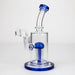 9" Dab Rig with 6 arms perc & Banger [230235] Bongs Purple Haze Smoke Inc Dark Blue