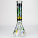 14” RM cartoon 7 mm glass beaker water bong Assorted Designs Beaker Bong Purple Haze Smoke Inc