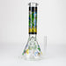 14” RM cartoon 7 mm glass beaker water bong Assorted Designs Beaker Bong Purple Haze Smoke Inc