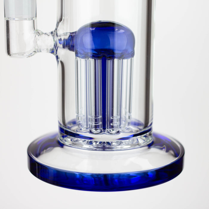 8.5" 8arms perc Glass Bubbler [G31012] Glass Bong Purple Haze Smoke Inc