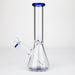 10" Beaker glass water bong [G31034] Beaker Bong Purple Haze Smoke Inc