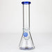 10" Beaker glass water bong [G31034] Beaker Bong Purple Haze Smoke Inc