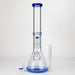 16" Single UFO perc 7mm glass water bong [G11024] Beaker Bong Purple Haze Smoke Inc