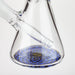 10" Beaker glass water bong [G31034] Beaker Bong Purple Haze Smoke Inc
