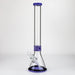 18" Classic 7 mm glass Beaker bong [G23172] Beaker Bong Purple Haze Smoke Inc Milk Purple