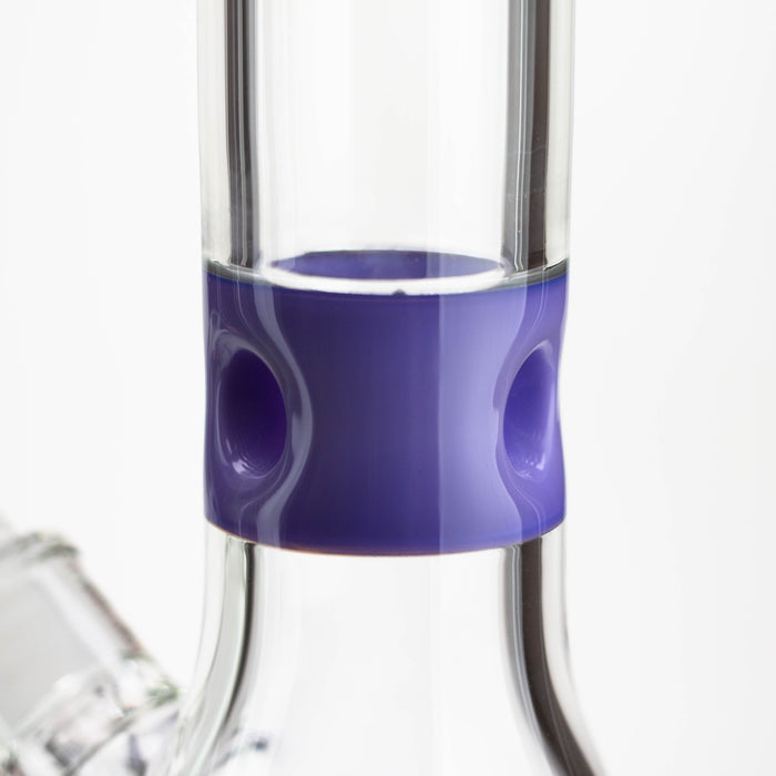 18" Classic 7 mm glass Beaker bong [G23172] Beaker Bong Purple Haze Smoke Inc