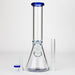10" Beaker glass water bong [G31034] Beaker Bong Purple Haze Smoke Inc