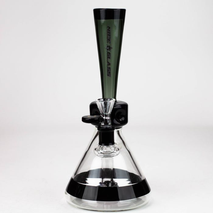 NG-10 inch Thin Waist Bubbler [S369] Glass Bong High-End Brands Glass