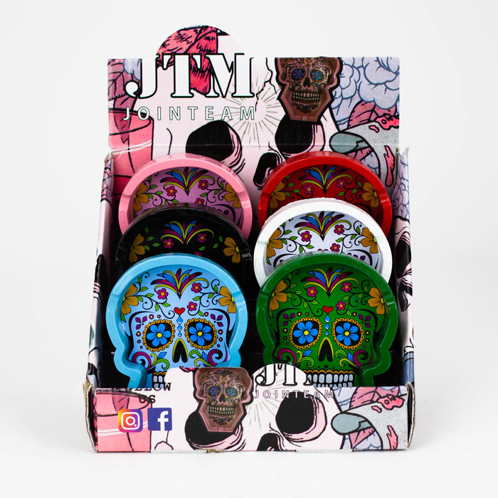 Sugar Skull resin ashtray Box of 6 Resin Ashtray Canadian Distributor