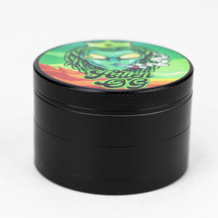 4 Parts Spice Herb Grinder Assorted Box of 6 Display Pack Canadian Distributor