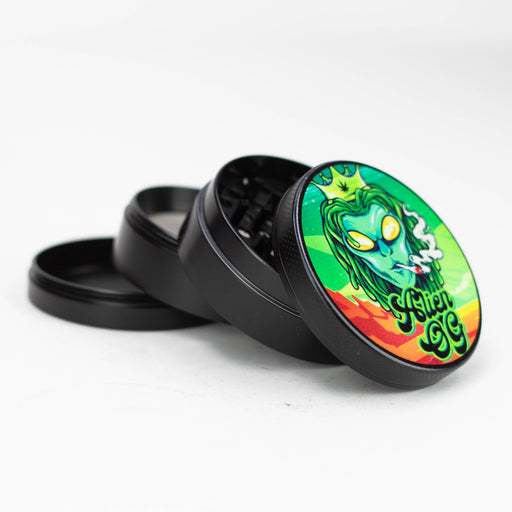 4 Parts Spice Herb Grinder Assorted Box of 6 Display Pack Canadian Distributor