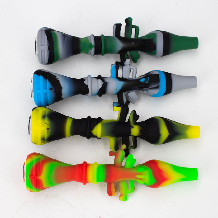 Weneed | 5" Bazooka Silicone Hand pipe Assorted Silicone Pipe WENEED®