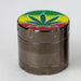 Infyniti 4 parts mini Rasta leaf grinder ( GR1023 ) Regular Grinder ONE Gun metal