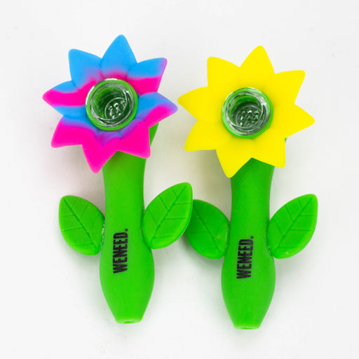 Weneed | 4.5" Flower Silicone Hand pipe Silicone Pipe WENEED®