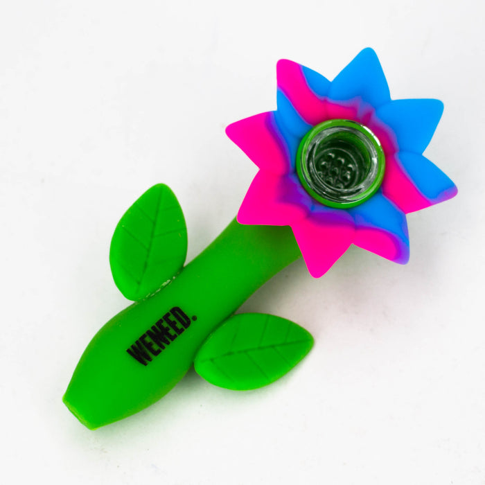 Weneed | 4.5" Flower Silicone Hand pipe Silicone Pipe WENEED®