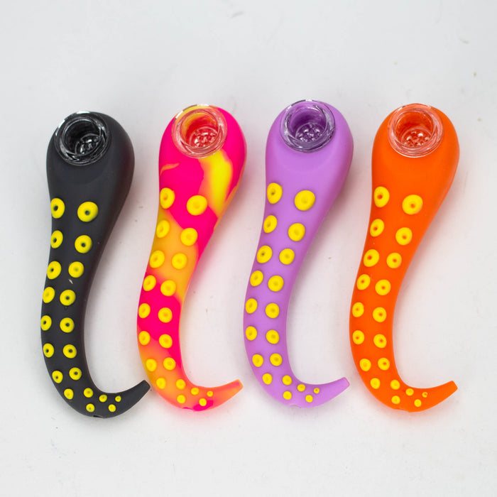Weneed | 4.5" Tentacle Silicone Hand pipe Silicone Pipe WENEED®