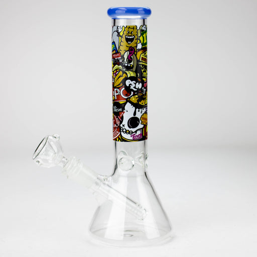 9.8" Cartoon glass water bong [C4114-93] Bongs Canadian Distributor