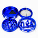 4 Parts 420 Aluminum Grinder-Blue [CNC6404-420] Regular Grinder Canadian Distributor