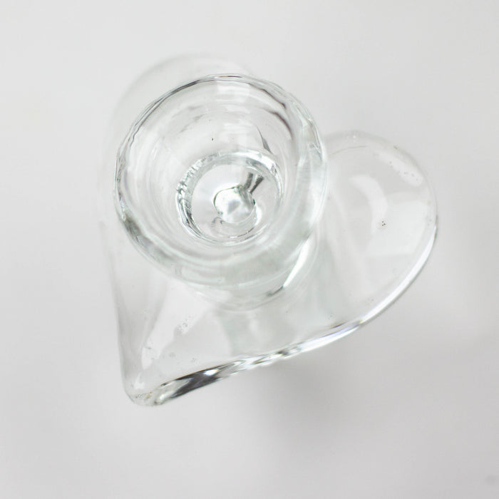 Heart shape design Glass Bowl [JC-12540] Bowl · Popper Canadian Distributor