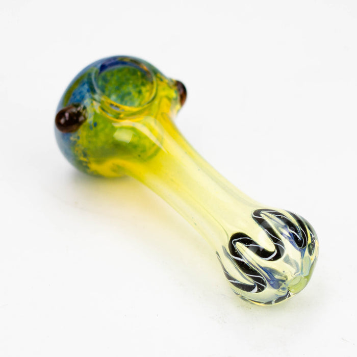 4.5" softglass hand pipe Pack of 2 [10906] Glass Pipe ONE