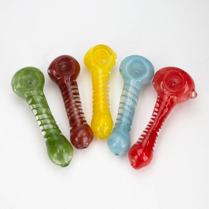 4.5" softglass hand pipe Pack of 2 [10905]