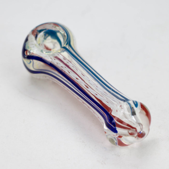 5" softglass hand pipe Pack of 2 [10911] Glass Pipe ONE