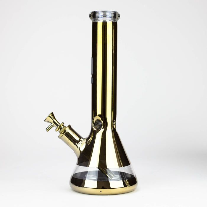 13.5" Infyniti 7 mm metallic classic beaker bong