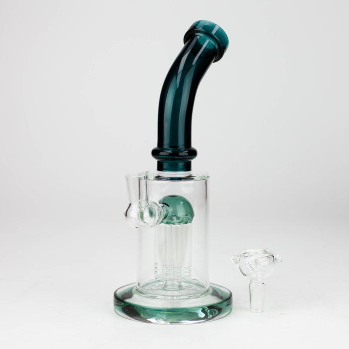 9.5" Tree-arm diffuser bent neck glass bong Box of 2