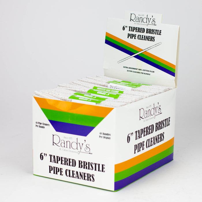 Randy's 6" Tapered Bristle pipe cleaners box of 48 Brush ONE