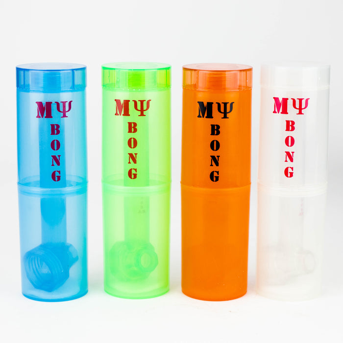 My Bong | 8" acrylic potable water pipe assorted Box of 12 Bongs ONE