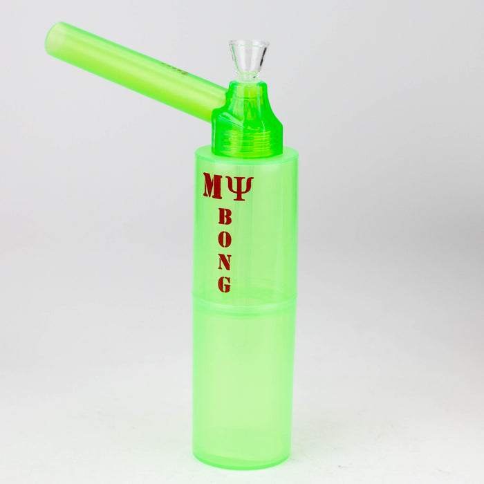 My Bong | 8" acrylic potable water pipe assorted Box of 12 Bongs ONE