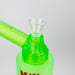 My Bong | 8" acrylic potable water pipe assorted Box of 12 Bongs ONE