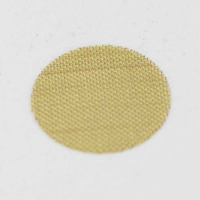 Acid Secs - Flat metal screens Metal Screen Acid Secs Productions Inc. Gold 12.7mm Pack of 10