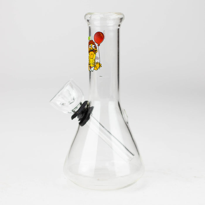 5" Conical Decal Bong - Assorted Decal design