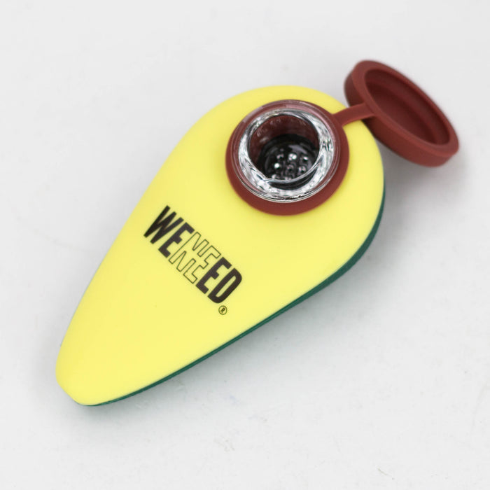 Weneed | 4" Avocado Silicone Hand pipe Silicone Pipe WENEED®