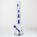 Castle Glassworks | Double Shower Glass Bong Castle Glassworks Blue