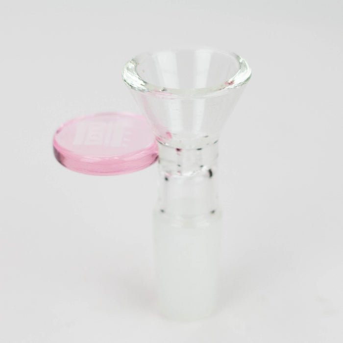 Castle Glassworks | Bowl – Round Tab Bowl · Banger · Oil Burner Castle Glassworks Pink