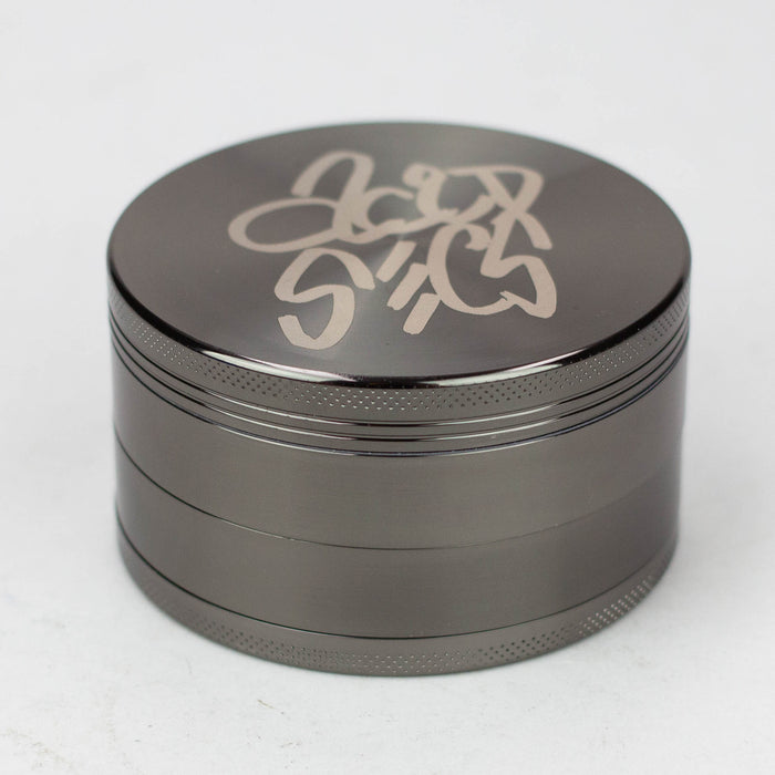 Acid Secs 75mm 4 parts metal herb grinder Regular Grinder Acid Secs Productions Inc. Gun Metal