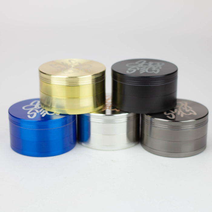 Acid Secs 75mm 4 parts metal herb grinder