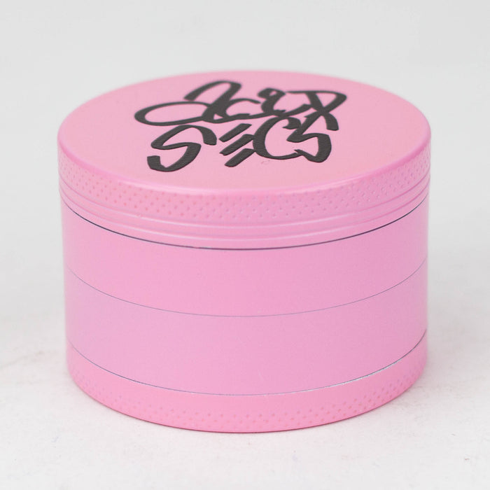 Acid Secs 63mm 4 parts Glow-in-the-Dark metal herb grinder Regular Grinder Acid Secs Productions Inc. Pink