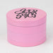 Acid Secs 63mm 4 parts Glow-in-the-Dark metal herb grinder Regular Grinder Acid Secs Productions Inc. Pink