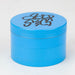Acid Secs 63mm 4 parts Glow-in-the-Dark metal herb grinder Regular Grinder Acid Secs Productions Inc. Blue