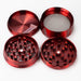 Z2.2" Drum Shape Canada Metal Grinder 4 Layers Box of 6 [GZ6271] Display Pack 777 Smoke