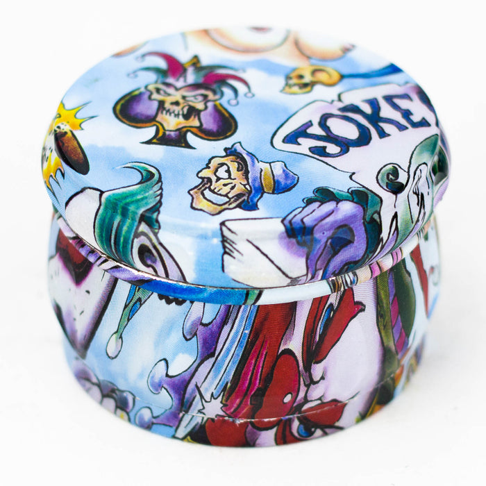 Z2.2" Metal Grinder American Eagle 4 Layers Box of 6 [GZ48] Display Pack 777 Smoke