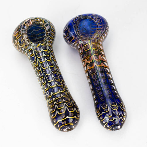 5" Gold Fumed Hand Pipe [10936] Glass Pipe ONE