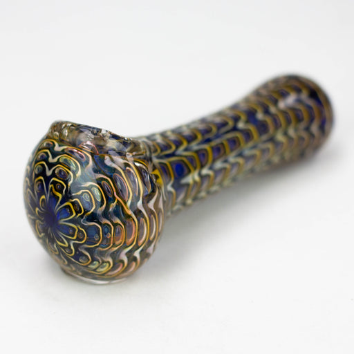 5" Gold Fumed Hand Pipe [10936] Glass Pipe ONE
